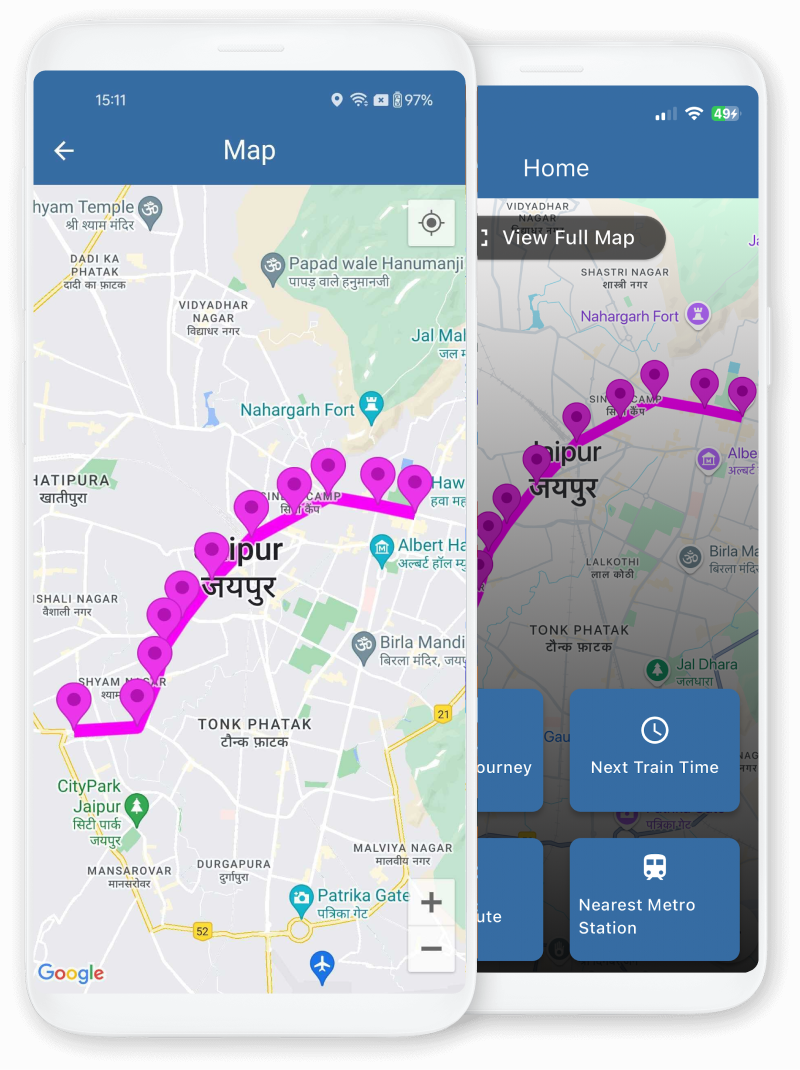 Jaipur Metro Map