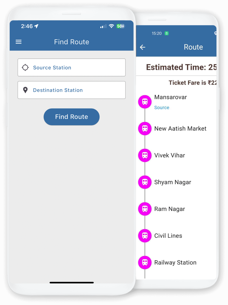 Jaipur Metro Route